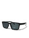 Optosquad Men's Sunglasses with Black Plastic Frame and Black Lens