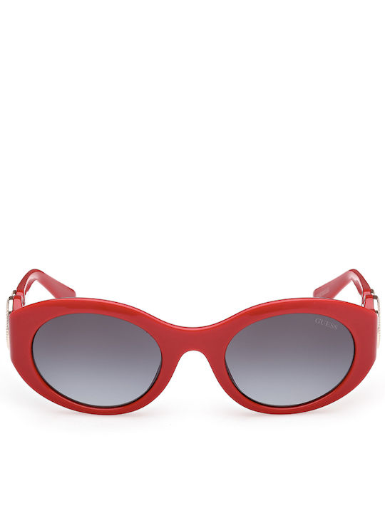 Guess Ochelari de soare Κόκκινα cu Cadru & Gri Lentilă