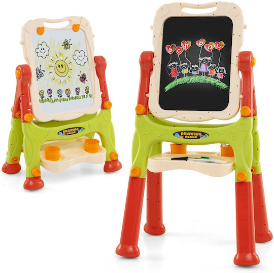 Costway Kids Floor Draw & Erase Board / Magnetic Board