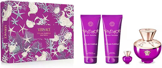 Versace Dylan Purple Set pentru femei cu Loțiune de corp Skroutz