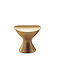 Convex Knopf Möbelgriff aus Metallisch Matte Gold 207101 1Stück