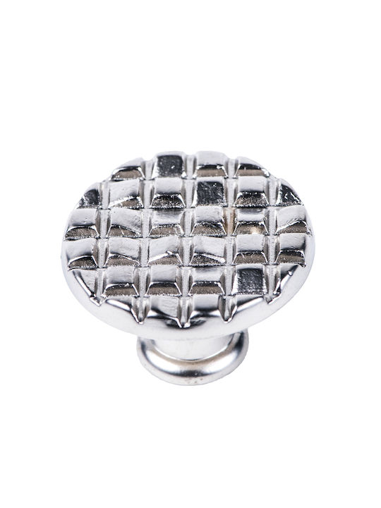 Citterio Line Buton Mobilier din Metal NICKEL MAT Φ30mm 15-11-815 1buc