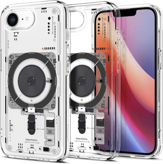 Spigen Ultra Hybrid Rückseite Kunststoff 1.2mm Transparent (iPhone 17e / 16e)