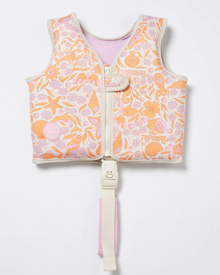 Παιδικό Φουσκωτό Γιλέκο Θαλάσσης Sunnylife Swim 2-3 Ocean Magic Pink Pink 9339296069899