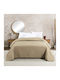 Melinen Renzo Κουβερλί Μονό Microfiber Beige/ecru 160x240cm