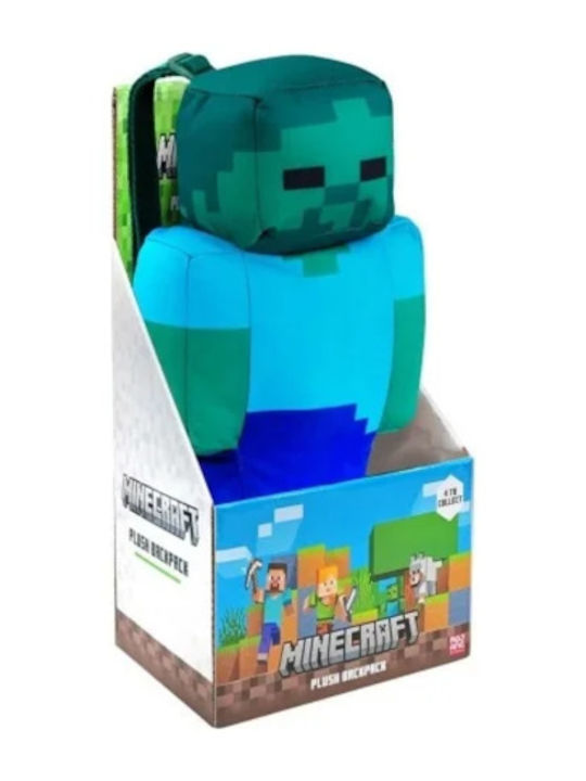 Minecraft Plüsch-Rucksack – Zombie Mnc09000
