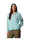 Women's Lifestyle Jacket for Winter with Hood Blue