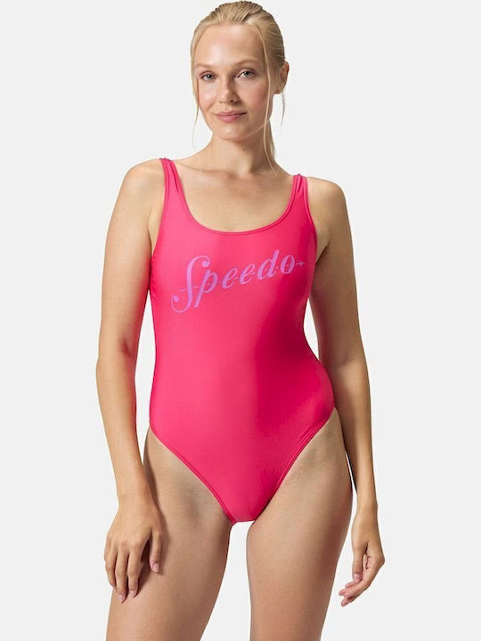 Speedo Цял Бански Фуксия