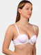 Λευκό Strapless Σουτιέν Push Up