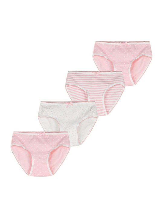 Energiers Pink Stripes Hearts Σετ Παιδικά Βρακά...