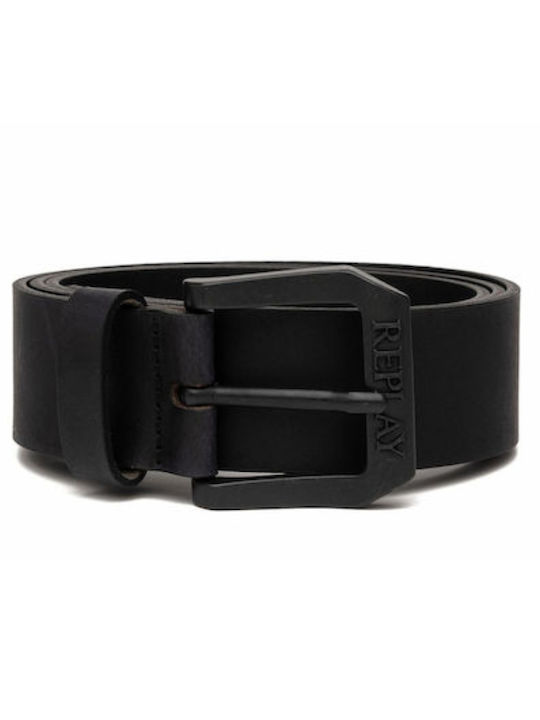 Men's Belt Leather Black