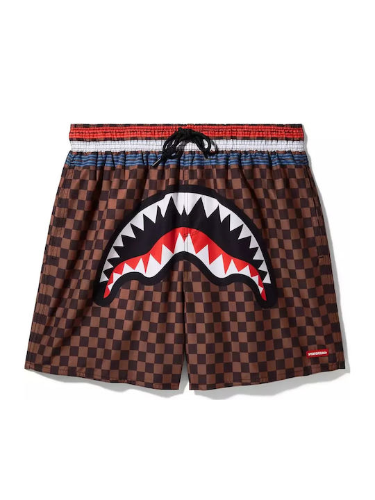 Sprayground Men's Swimwear Shorts Brown SWM2033
