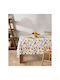 Kentia Tablecloth Crosta Multicolour 160x230cm