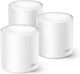 TP-LINK Deco X50 Pro WiFi Мрежа на мрежови точки Точка за достъп Wi‑Fi 6 - Wi‑Fi 6 Двулентов (2.4 и 5GHz) в Троен комплект Бял