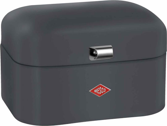 Wesco Gray Bread Box with Lid 28x21.5x17cm