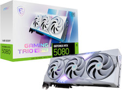 MSI GeForce RTX 5080 16GB Gaming Trio OC White MSI GeForce RTX 5080 16GB Gaming Trio OC White