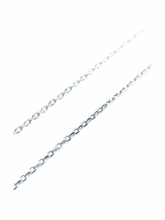 PS Silver Silver Chain Neck Thin Thickness 1.2mm and Length 60cm