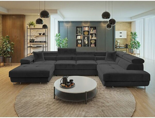 Comfivo Eliferu Γωνιακός Καναπές Κρεβάτι 346x203x70εκ. Comfivo Eliferu Γωνιακός Καναπές Κρεβάτι 346x203x70εκ.