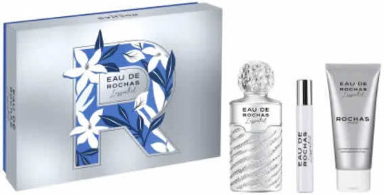Rochas Eau De Rochas Γυναικείο Σετ με Eau de Parfum 3τμχ
