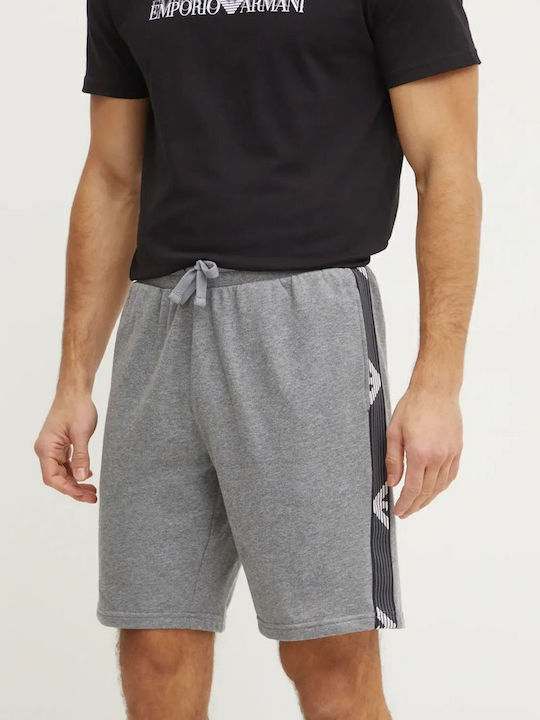 Emporio Armani Αθλητική Ανδρική Βερμούδα Medium Grey Melange Emporio Armani Αθλητική Ανδρική Βερμούδα Medium Grey Melange