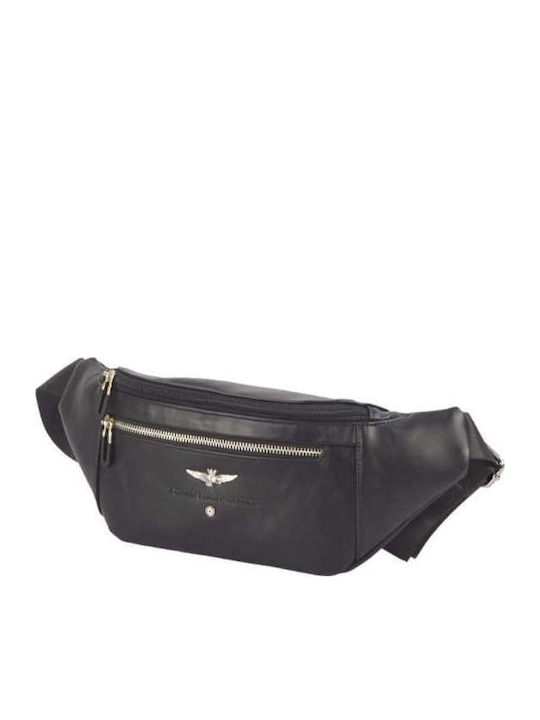 Aeronautica Militare Waist Bag Black AM-561