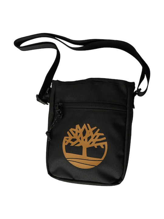 Cross Geantă pentru bărbați De umăr / tip crossbody Neagră