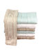 Flamingo Πετσέτα Προσώπου Bamboo 50x90εκ. Mint Βάρους 550gr/m²