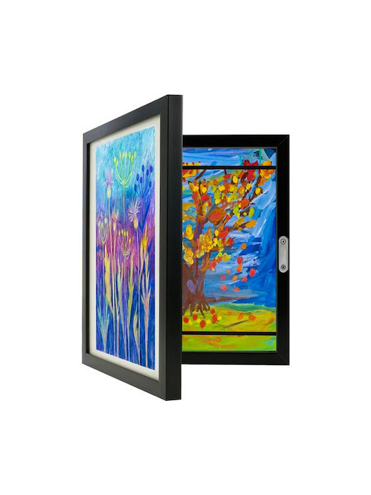 Kruzzel Plastic Photo Frame with Black Frame
