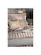 Down Town Home 865 Brady Pillowcase Set with Envelope Cover Multicolour 52x75cm.