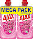 Ajax Fete Des Fleurs Καθαριστικό Υγρό Πατώματος 2x1lt