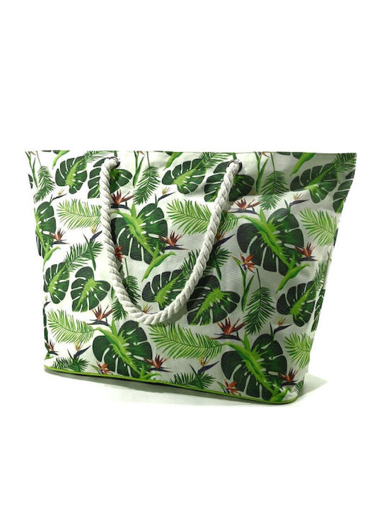 General Trade Fabric Beach Bag Green