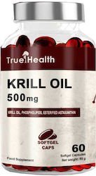True Health Омега 3 Масло от крил 500мг 60 софтджел