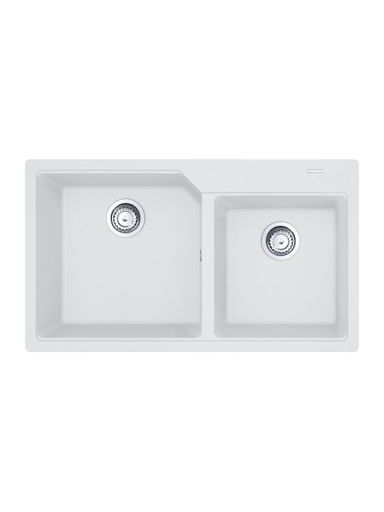 Franke Urban Ubg 620-86 Ένθετος Νεροχύτης από Σ...