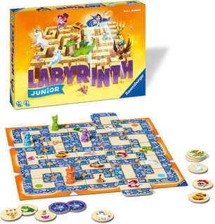 Board Game Labyrinth Junior for 2-4 Players 4+ Years Old (RO) Ravensburger