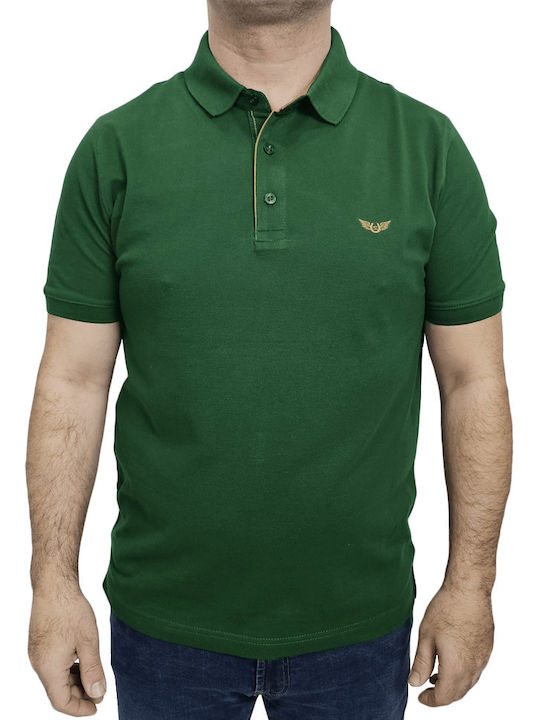 Side Effect Polo Bluză cu mânecă scurtă Verde