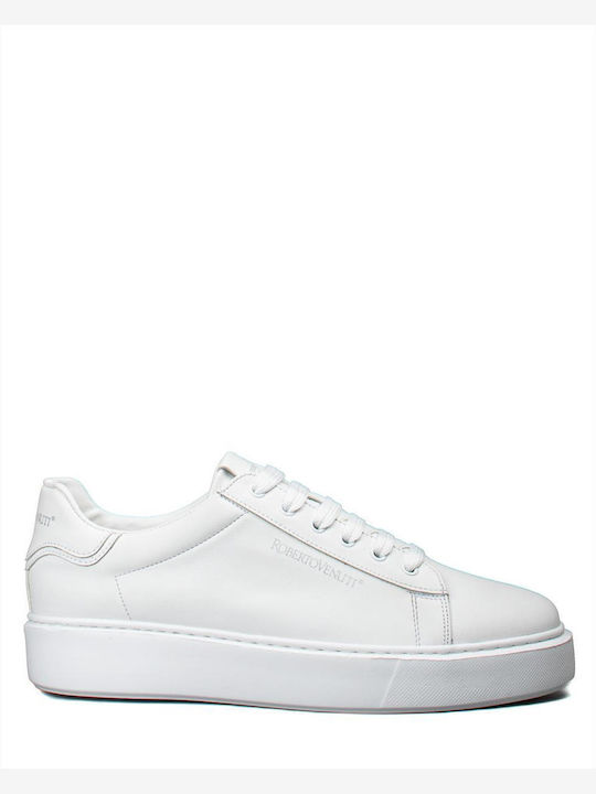 Roberto Venuti Adidași Flatforms Albi