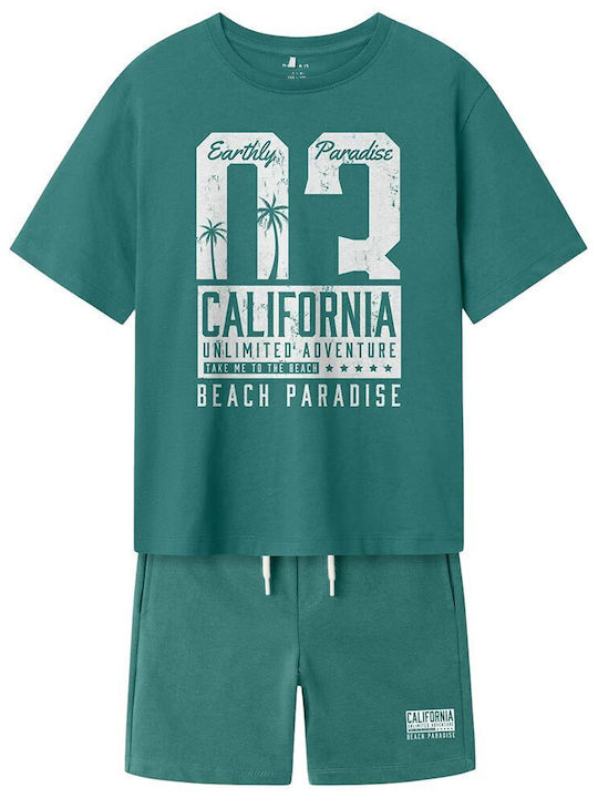 Name It Kids' Set with Shorts Summer 2pcs Deep ...