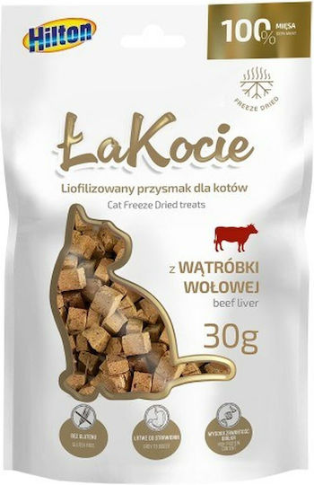 Hilton Treats with Beef Liver for Cat 30gr