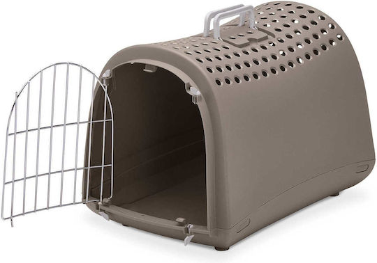 Imac Linus Brown Dog Transport Cage 50x32x34.5cm