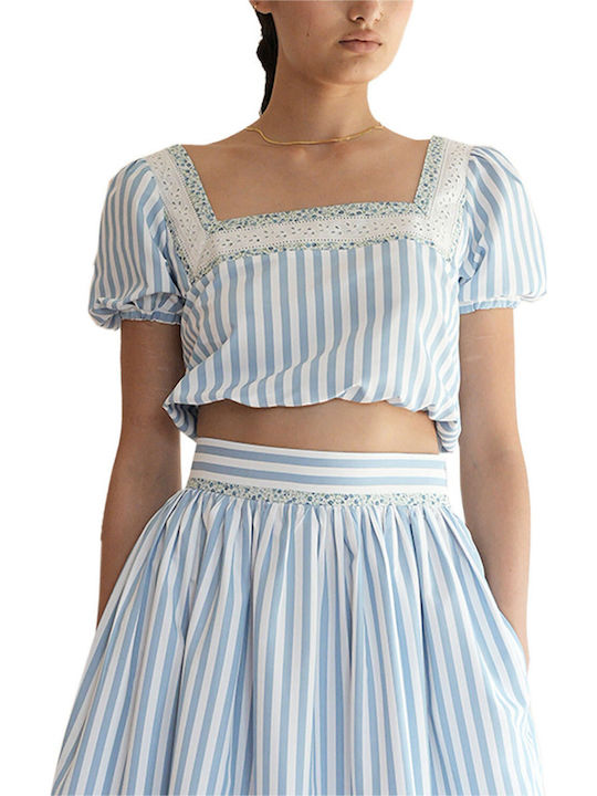 Madame Shou Shou Blouse Coco Blue