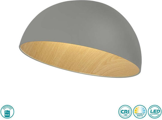 Sun Light Πλαφονιέρα Οροφής 40εκ. Πράσινη με Ενσωματωμένο LED και Τηλεχειριστήριο