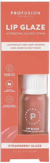 Profusion Cosmetics Lip Stain Strawberry Glaze 3ml