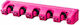 Siks Wall Support Brooms Mops Shovel Rags Baseball Bat Rake Gardening Accessories Pink