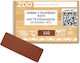 Zao Organic Makeup Eye Shadow Matte in Solid Form 222 Purplish Brown 1.3gr