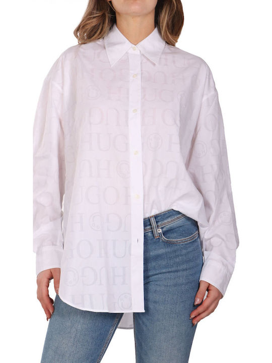 Women's Long Sleeve Shirt White