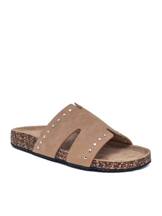 Sandale Casual Damă Flatforme Maro