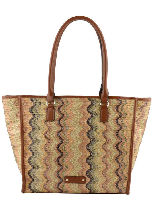 Francinel Straw Women's Clutch Multicolour