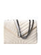 Leather Women's Bag Shoulder Beige