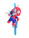 Handmade Candle with Authentic Spiderman Plush 20cm