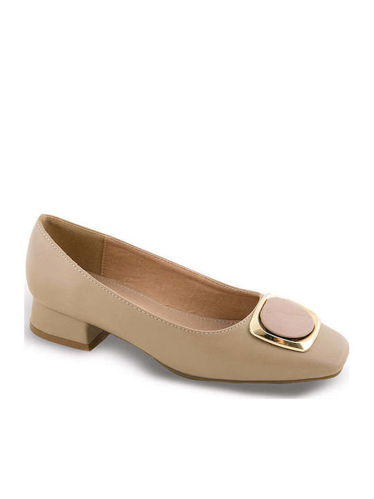Blondie Beige Heels